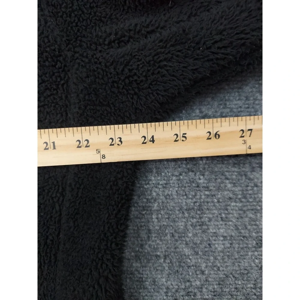 North‎ Face Fleece Jacket Mens Large Black Full Zip Mock Neck Outdoor